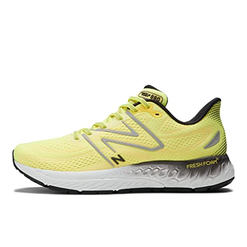 New Balance Herren Fresh Foam X 880 V13 Laufschuhe, Cosmic Ananas/Silber Metallic, 42 EU von New Balance