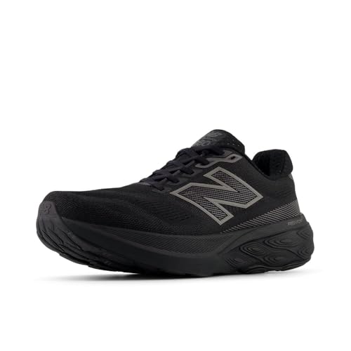 New Balance Herren Fresh Foam X 880 V15 Laufschuh, Schwarz/Schwarz/Schwarz Metallic, 43 EU X-Weit von New Balance