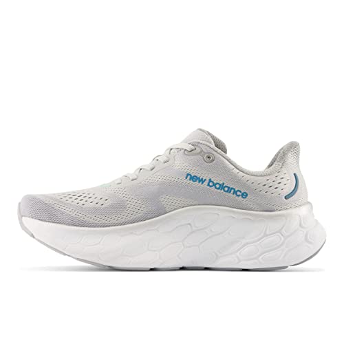 New Balance Herren Fresh Foam X More V4 Laufschuh, Helles Aluminium/dunkler Mondstein, 44.5 EU Weit von New Balance