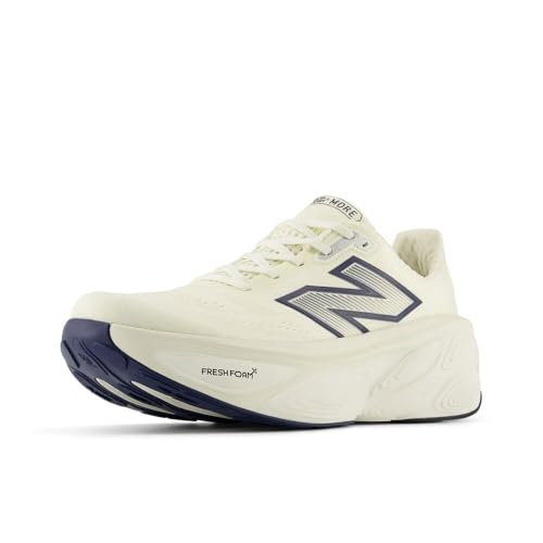 New Balance Men's Fresh Foam X More V5 Running Shoe, Angora/Sea Salt/Hot Mango, 50 EU von New Balance