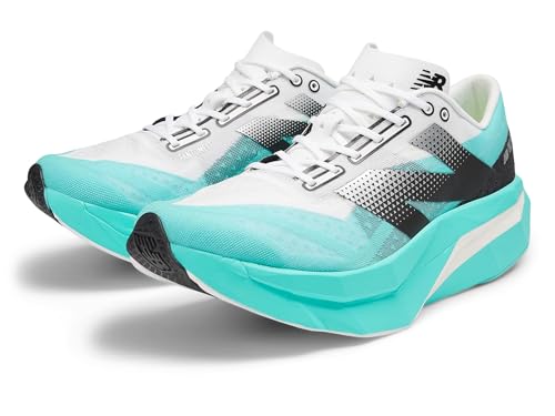 New Balance Herren FuelCell SuperComp Elite v4 Sneaker, Cyber Jade/White/Black, 45.5 EU von New Balance