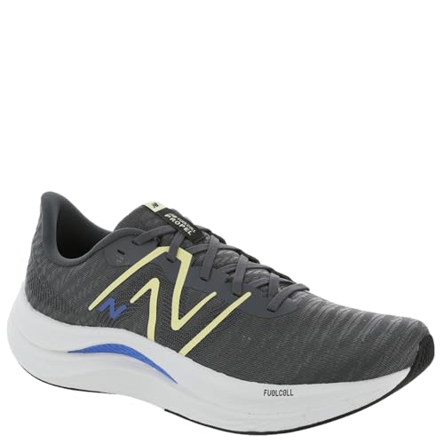 New Balance Herren Laufschuh FuelCell Propel V4 Graphit Limelight Quartz Grey 45 EU von New Balance