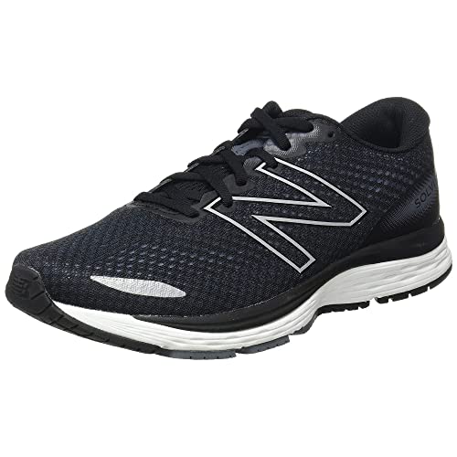 New Balance Herren MSOLVLK3_45 Running Shoes, Black Ocean Grey Silver Metallic, EU von New Balance