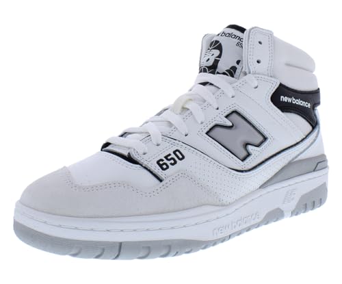 New Balance Ml574-Rugged Herren-Sneaker, Weiß/Schwarz, 45.5 EU von New Balance