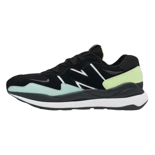 New Balance Herren-Sneaker, Schwarz/Vibrant Spring Glow, 23.5 EU von New Balance