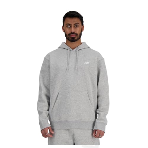 New Balance Herren Sport Essentials Core Fleece Hoodie Kapuzen-Sweatshirt (1er Pack), 053 Athletic Grey, L von New Balance