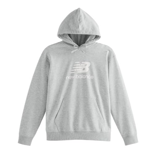 New Balance Herren Sport Essentials French Terry Logo HoodieGrau Athletic GreyMedium von New Balance