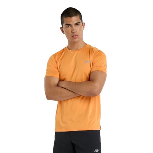 New Balance Herren Sport Essentials T-Shirt, Sizzle, Mittel von New Balance