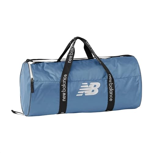 New Balance Herren Damen Unisex Performance Seesack, stilvoll, mittlere oder große Größen, Heritage Blue, M, Leistungsstarke Reisetasche von New Balance