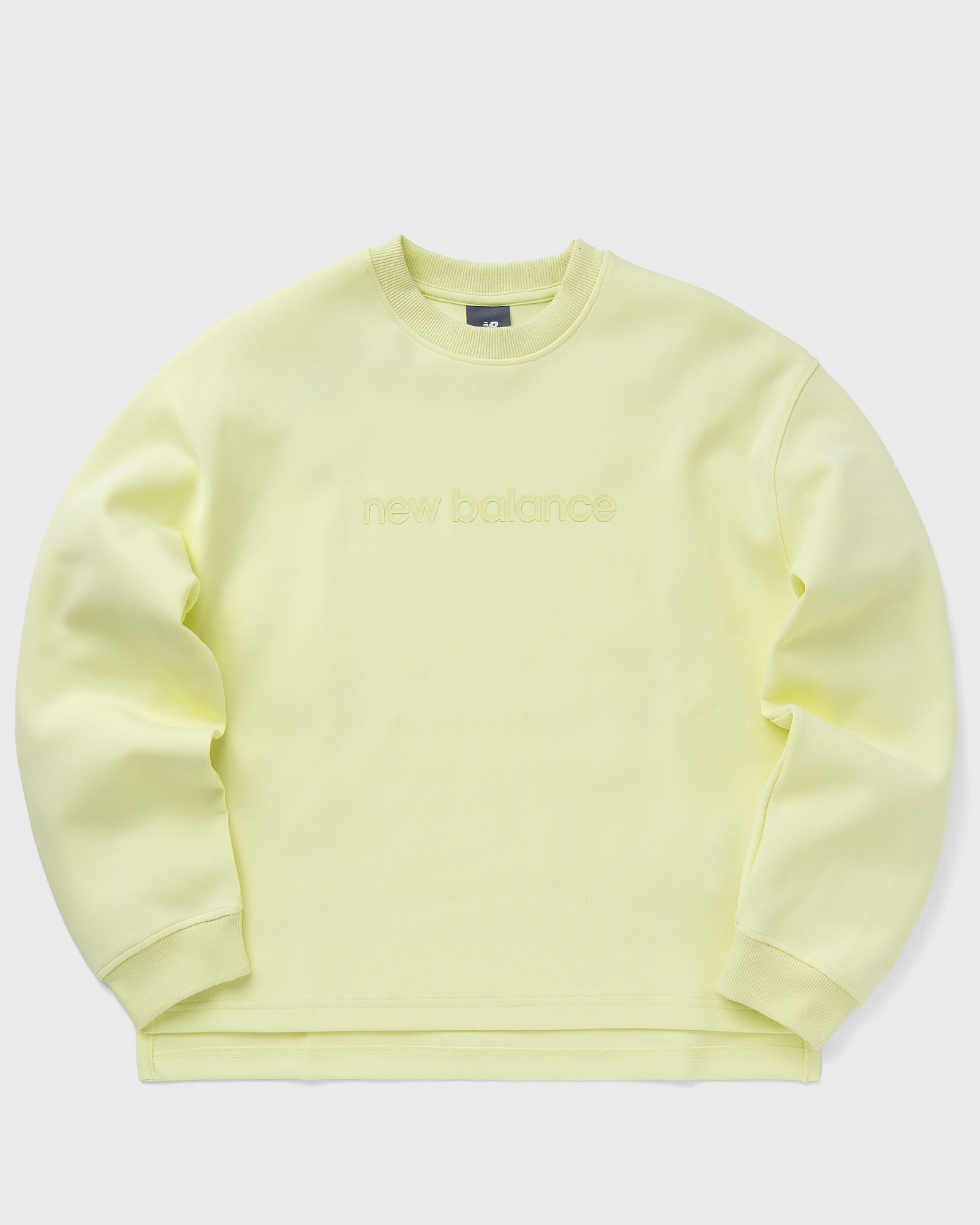 New Balance Hyper Density Triple Knit Spacer Crew women Sweatshirts yellow in Größe:XS New Balance Hyper Density Triple Knit Spacer Crew women Sweatshirts yellow in Größe:XS von New Balance