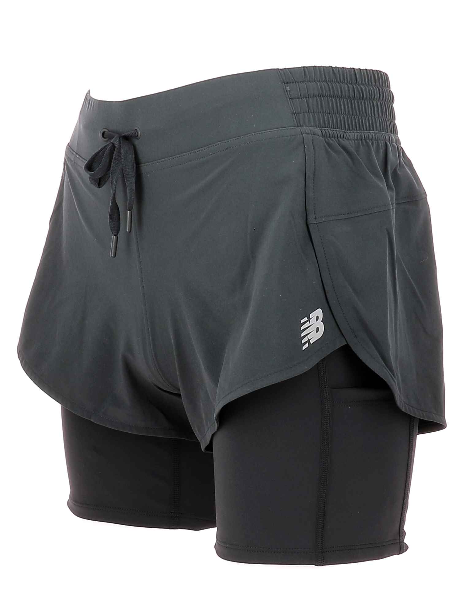 New Balance IMPACT RUN 2in1 Short Damen Laufhose Gr. XS von New Balance