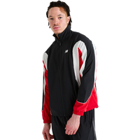 New Balance In Game Woven Track Jacket Herren Jacken - Schwarz - Größe S - Poly Jersey von New Balance