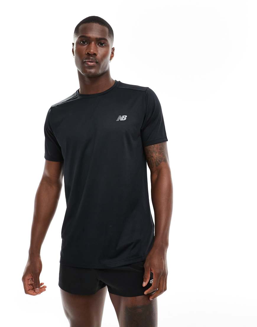 New Balance - Lauf-T-Shirt in Schwarz New Balance - Lauf-T-Shirt in Schwarz von New Balance