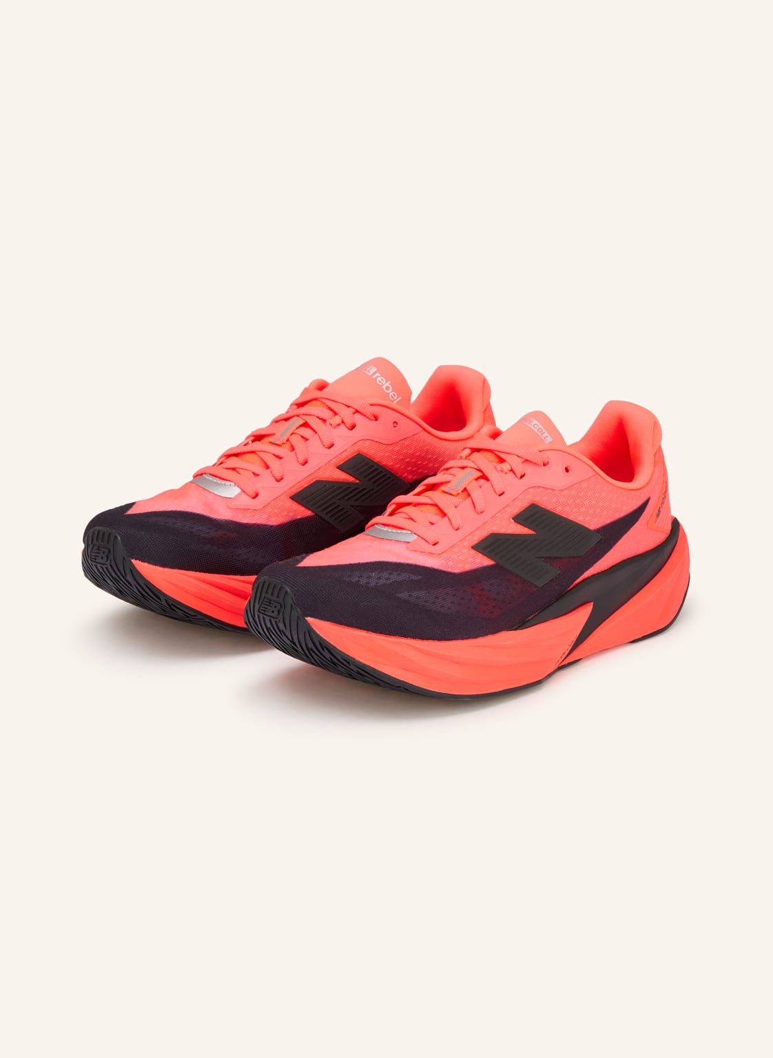 New Balance Laufschuhe Fuelcell Rebel v5 rot von New Balance