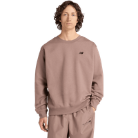 New Balance Linear Graphic Crew Herren Sweatshirts - Braun - Größe L - Baumwoll-Jersey von New Balance