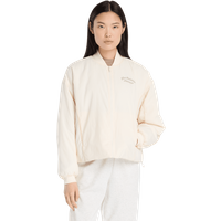 New Balance Linear Heritage Woven Bomber Jacket Damen Jacken - Beige - Größe XL - Nylon von New Balance