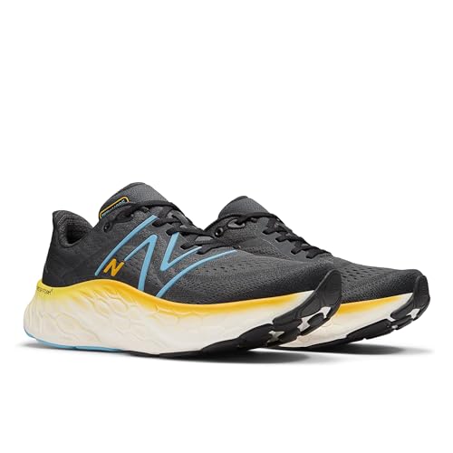 New Balance Herren Laufschuh Fresh Foam X More V4 Schwarz, Costa Blue 44,5 EU New Balance Herren Laufschuh Fresh Foam X More V4 Schwarz, Costa Blue 44,5 EU von New Balance