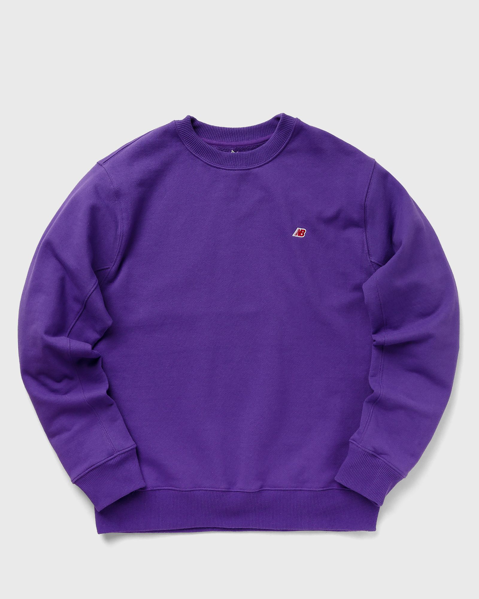 New Balance Made in USA Crew Sweatshirt men Sweatshirts purple in Größe:S von New Balance