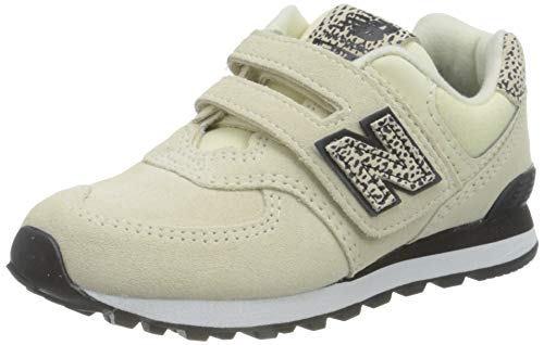 New Balance Mädchen 574 YV574AND Medium Sneaker, White (Angora and) von New Balance