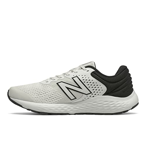 New Balance Men's 520 V7 Running Shoe, White/Black, 8 von New Balance