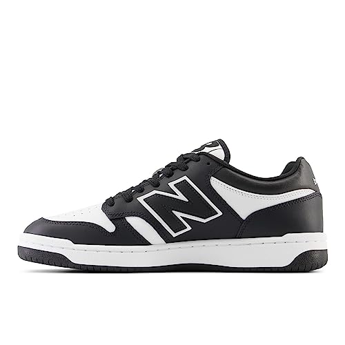 New Balance Men's BB480 V1 Sneaker, White/Black, 9.5 von NEW BALANCE