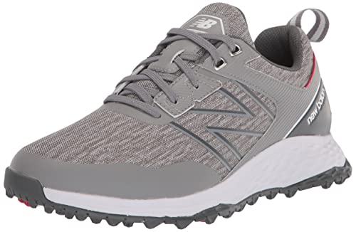 New Balance Men's Fresh Foam Contend Golf Shoe, Grey/Charcoal, 10.5 von New Balance