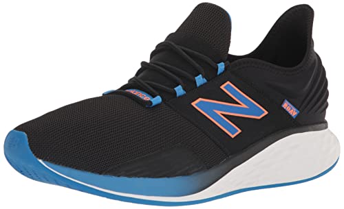 New Balance Men's Fresh Foam Roav V1 Running Shoe, Black/Serene Blue/Vibrant Orange, 11.5 New Balance Men's Fresh Foam Roav V1 Running Shoe, Black/Serene Blue/Vibrant Orange, 11.5 von New Balance
