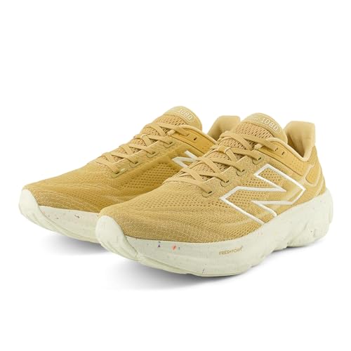 New Balance Men's Fresh Foam X 1080 V13 Running Shoe, Dolce/Angora/Gold, 46.5 EU von New Balance