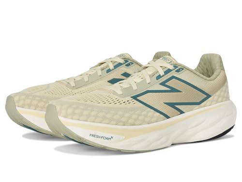New Balance Men's Fresh Foam X 1080 V14 Running Shoe, Pale Moss/New Spruce/Linen, 46.5 EU von New Balance