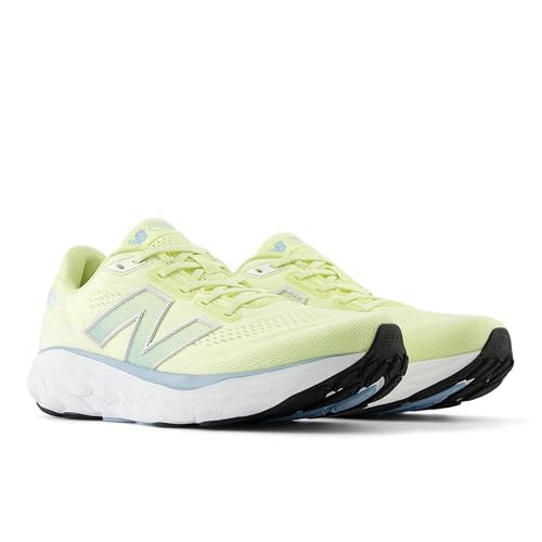 New Balance Men's Fresh Foam X 880 V14 Running Shoe, Limelight/Silver Metallic/Chrome Blue, 11.5 Wide von New Balance