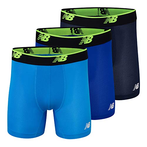 New Balance Men's Mesh 5" No Fly Boxer (3-Pack) von New Balance