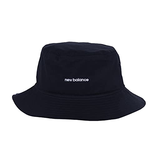 New Balance Men's and Women's Lightweight Bucket Hat, Black von New Balance