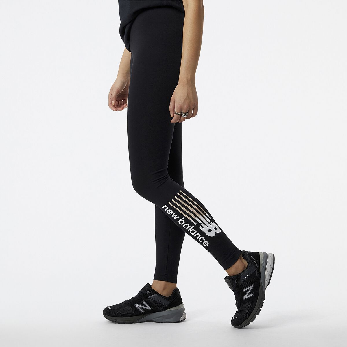 New Balance NB CLASSIC LEGGING Leggings schwarz in L von New Balance