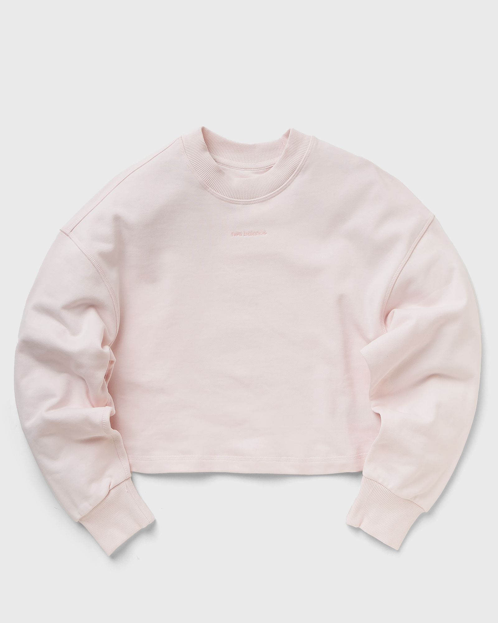 New Balance Nature State Crew women Sweatshirts pink in Größe:M von New Balance