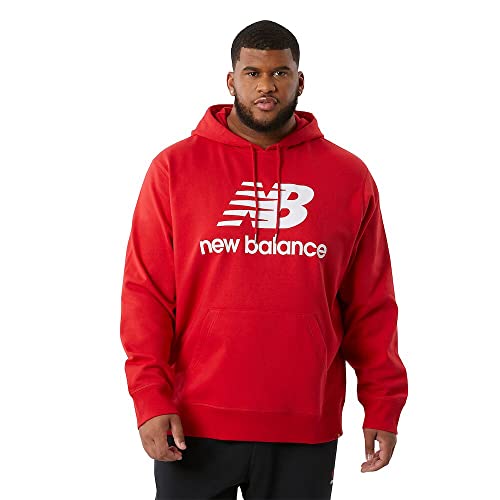 New Balance Nb Essentials Stacked Logo Pullover Hoodie für Herren von New Balance