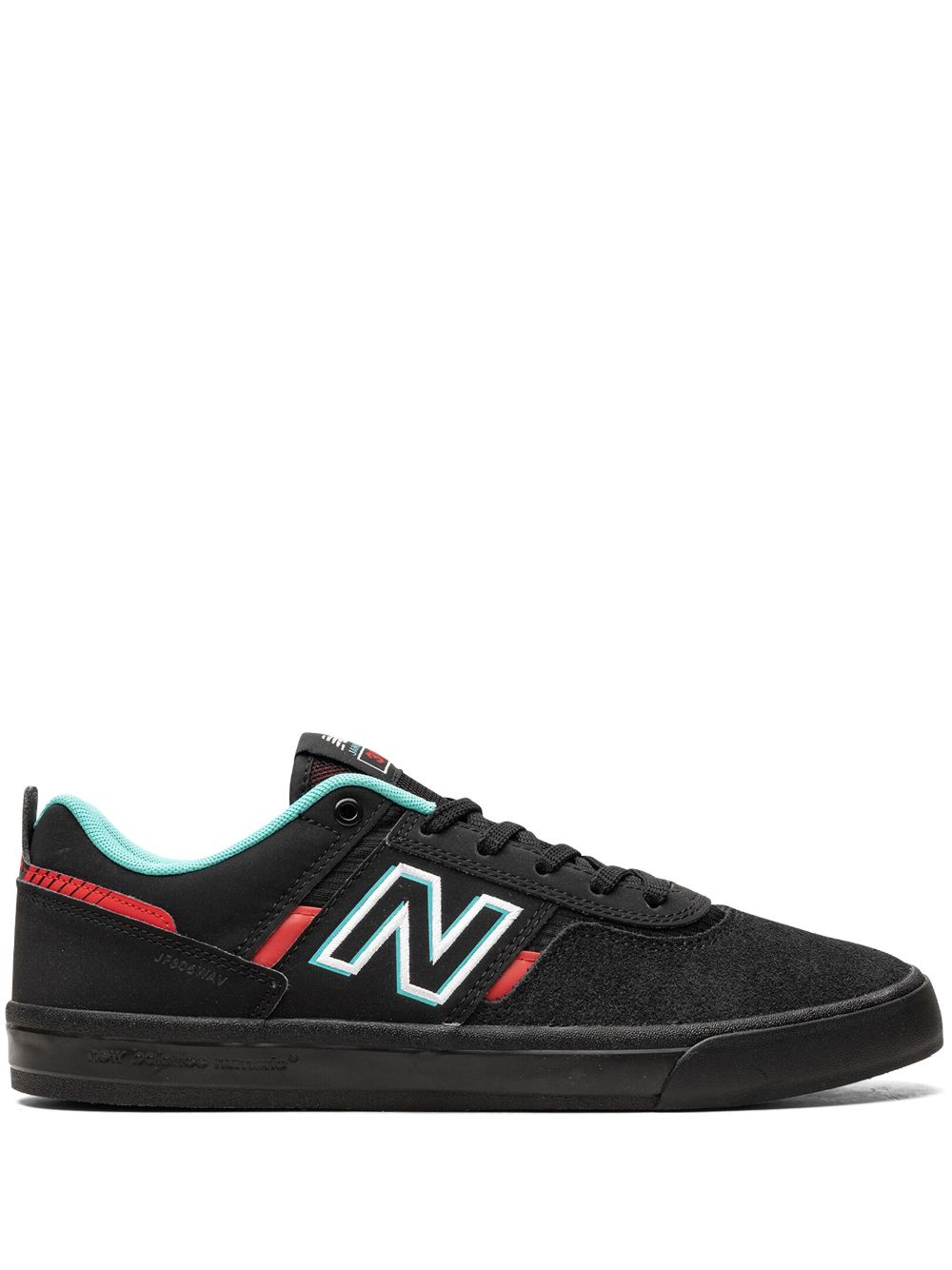 New Balance Numeric 306 Black Electric Red Sneakers - Schwarz von New Balance