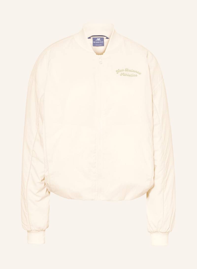 New Balance Oversized-Blouson Linear Heritage weiss New Balance Oversized-Blouson Linear Heritage weiss von New Balance
