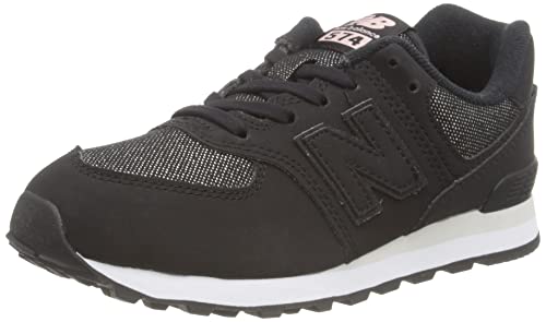 New Balance Mädchen Pc574v1 Sneaker, Schwarz, 32 EU von New Balance