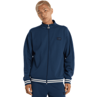 New Balance Post Season Pique Track Jacket Herren Jacken - Blau - Größe S - Poly Jersey von New Balance
