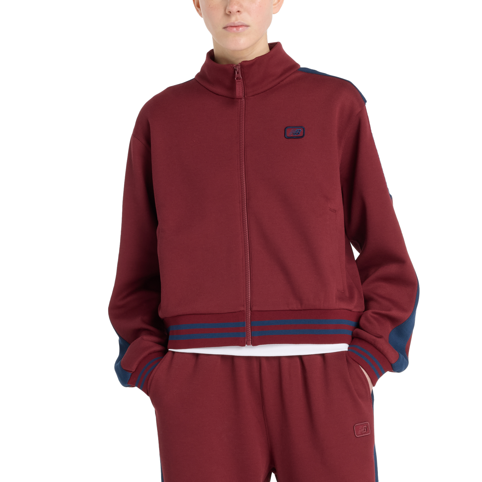 New Balance Post Season Pique Trackjacket von New Balance