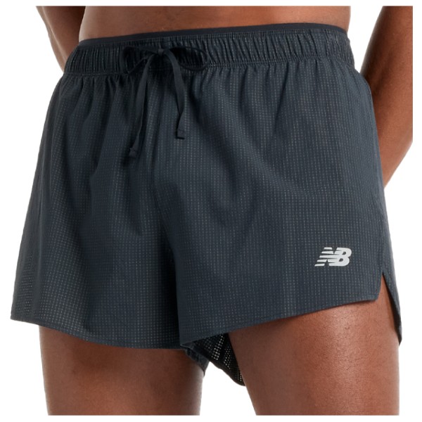 New Balance - RC Ultra Light Split Short 3'' - Laufshorts Gr S blau von New Balance