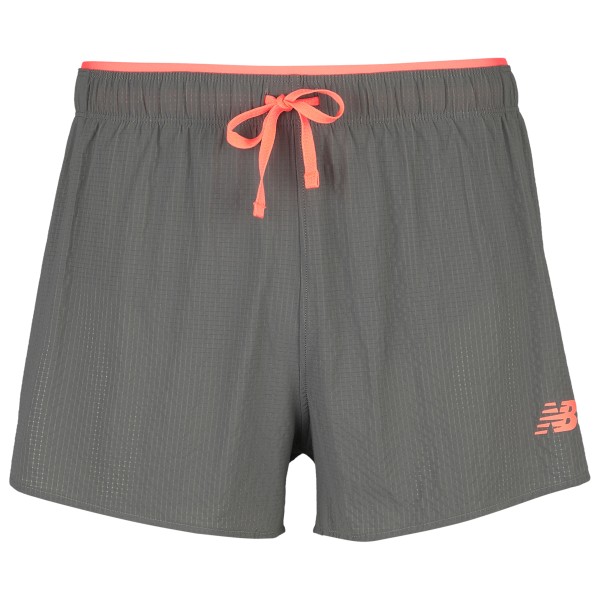 New Balance - RC Ultra Light Split Short 3'' - Laufshorts Gr S grau von New Balance