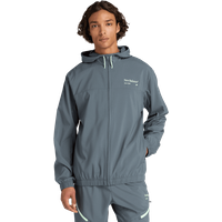 New Balance Reimagined Woven Graphic Jacket Herren Jacken - Grau - Größe L - Poly Jersey von New Balance