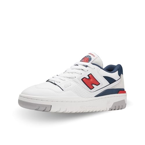 New Balance Schuhe 550 Code GSB550ED, Weiß Blau Rot, 37 EU von New Balance