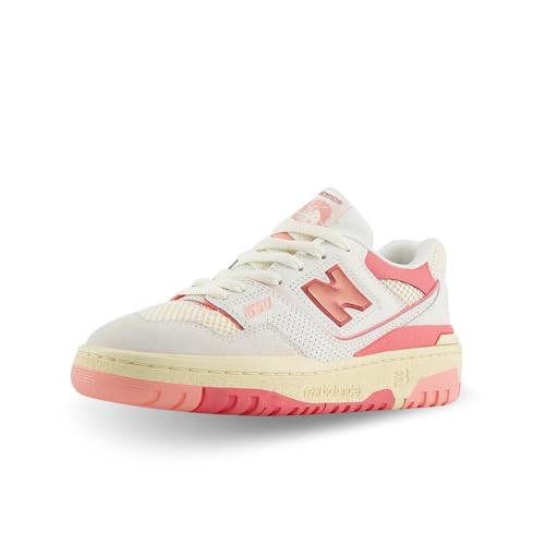 New Balance Schuhe 550 Code GSB550VR, Weiß Rosa, 38.5 EU von New Balance