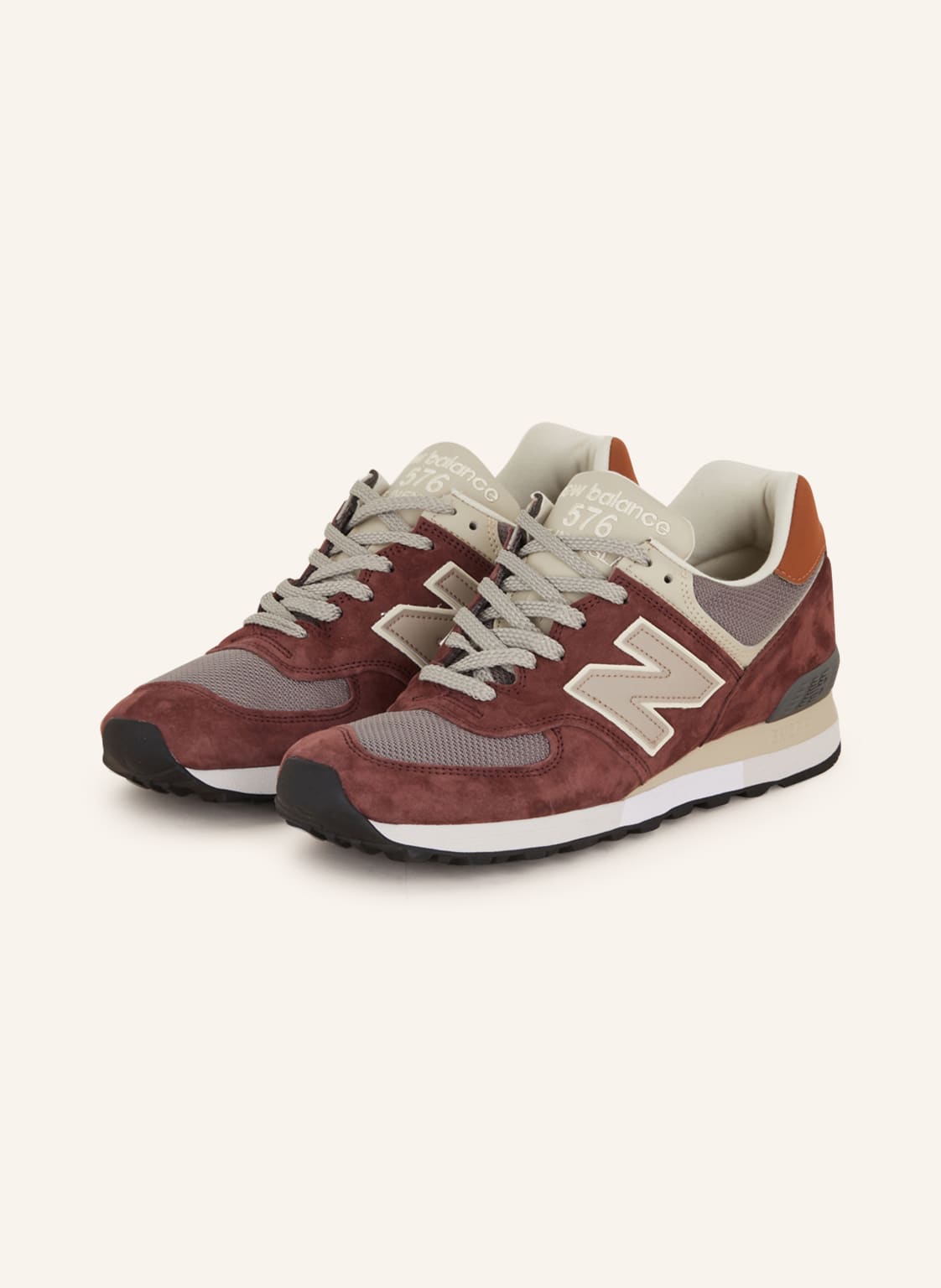 New Balance Sneaker Made In Uk 576 braun von New Balance