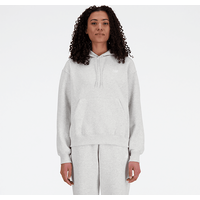 New Balance Sport Essentials Damen Kapuzenpullover - Grau - Größe: S - Baumwoll-Jersey - Foot Locker von New Balance