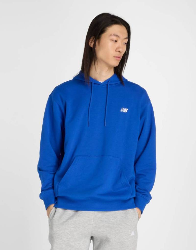 New Balance - Sport Essentials - Kapuzenpullover aus French Terry in Edelsteinblau von New Balance