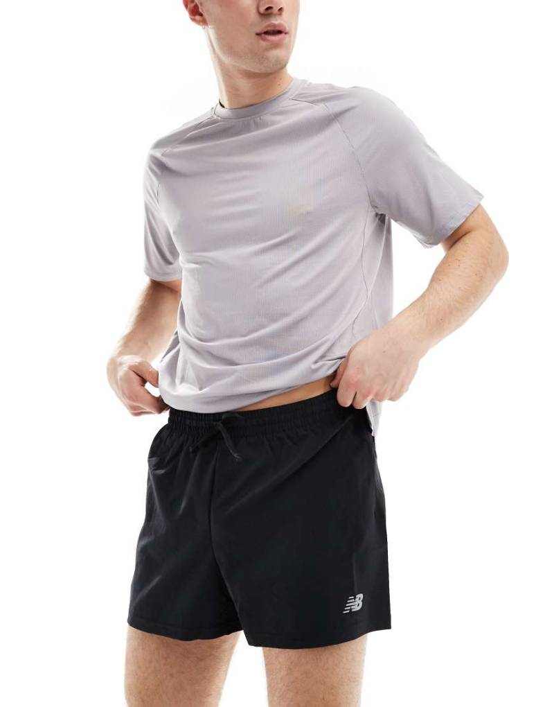 New Balance - Sport-Shorts in Schwarz, 3 Zoll Schrittlänge von New Balance