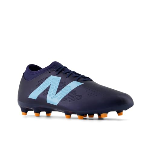 New Balance Unisex-Child Tekela Magique Fg V4+ Soccer Shoe, Nb Navy/Team Sky Blue/Hot Mango, 13.5 Women/12 Men New Balance Unisex-Child Tekela Magique Fg V4+ Soccer Shoe, Nb Navy/Team Sky Blue/Hot Mango, 13.5 Women/12 Men von New Balance